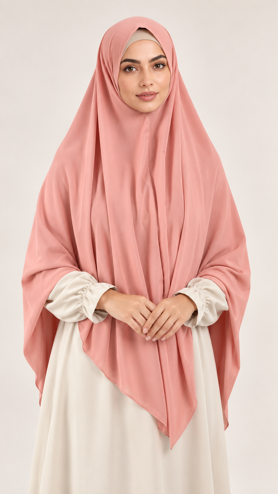 Khimar- Candy Pink - vooraanzicht
