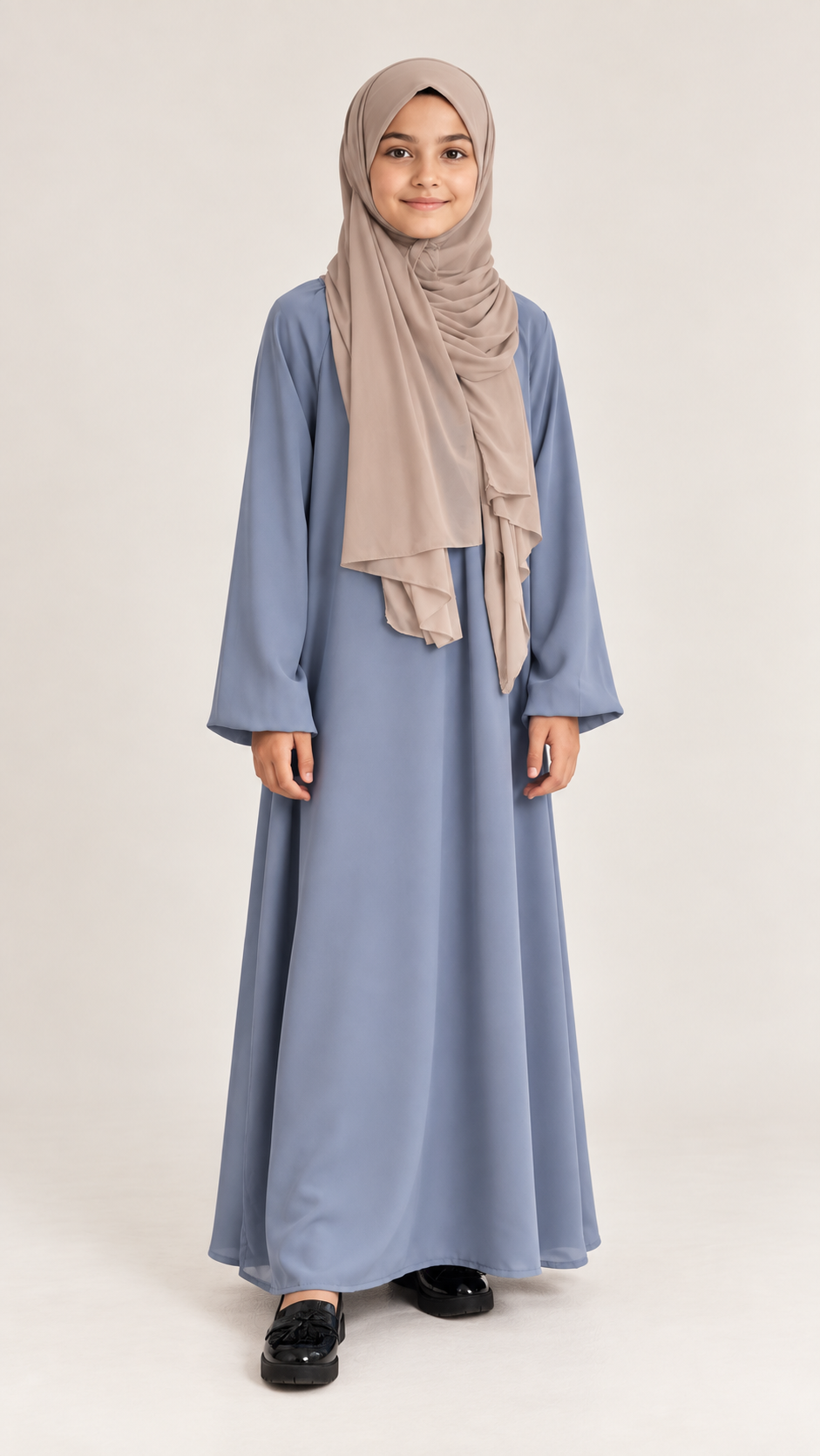 Blue dress Aya - vooraanzicht