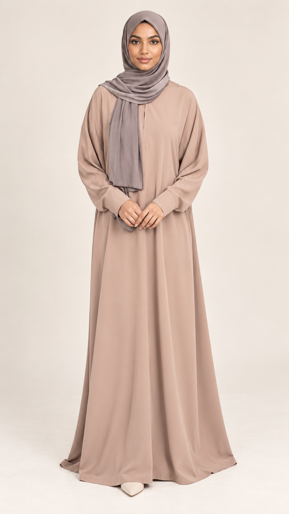 Faracha oud roze- one size - vooraanzicht