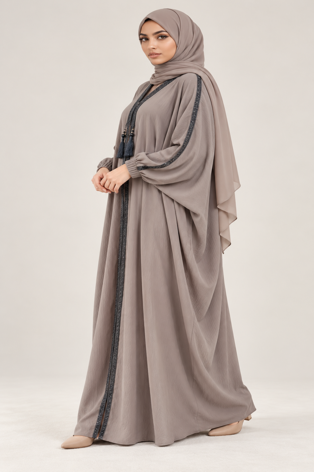 Feestelijke kimono - zijaanzicht