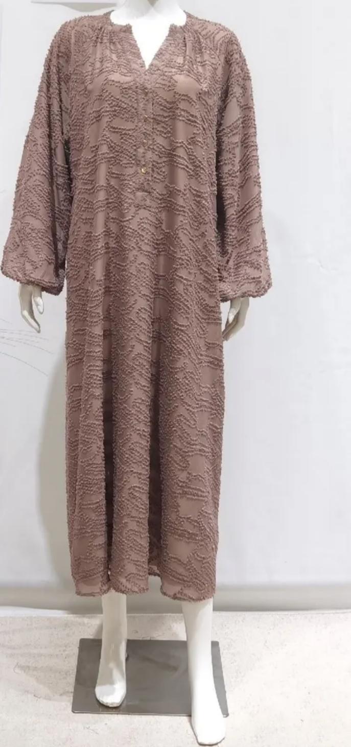 Midi dress Bruin