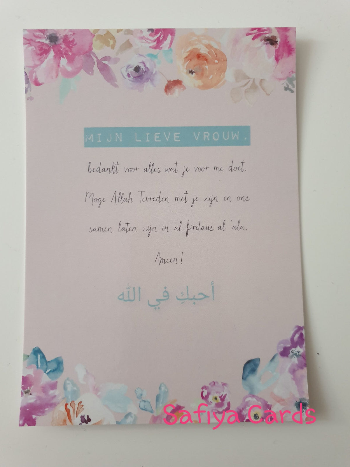 Mijn lieve vrouw