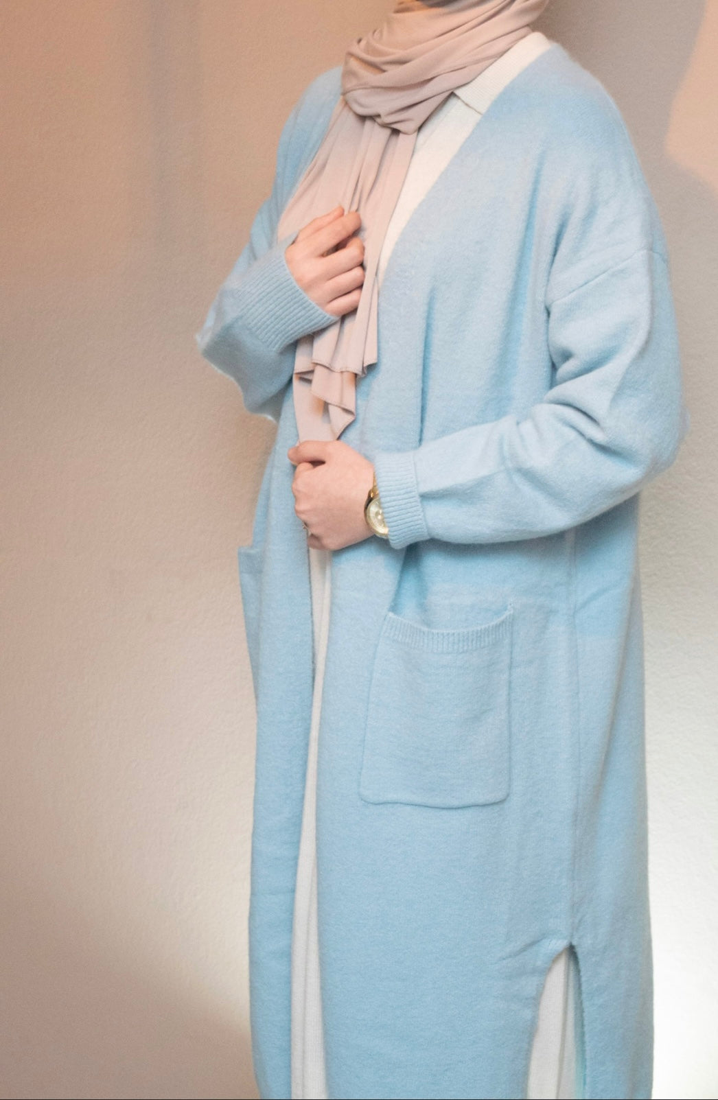 Vest- Blauw