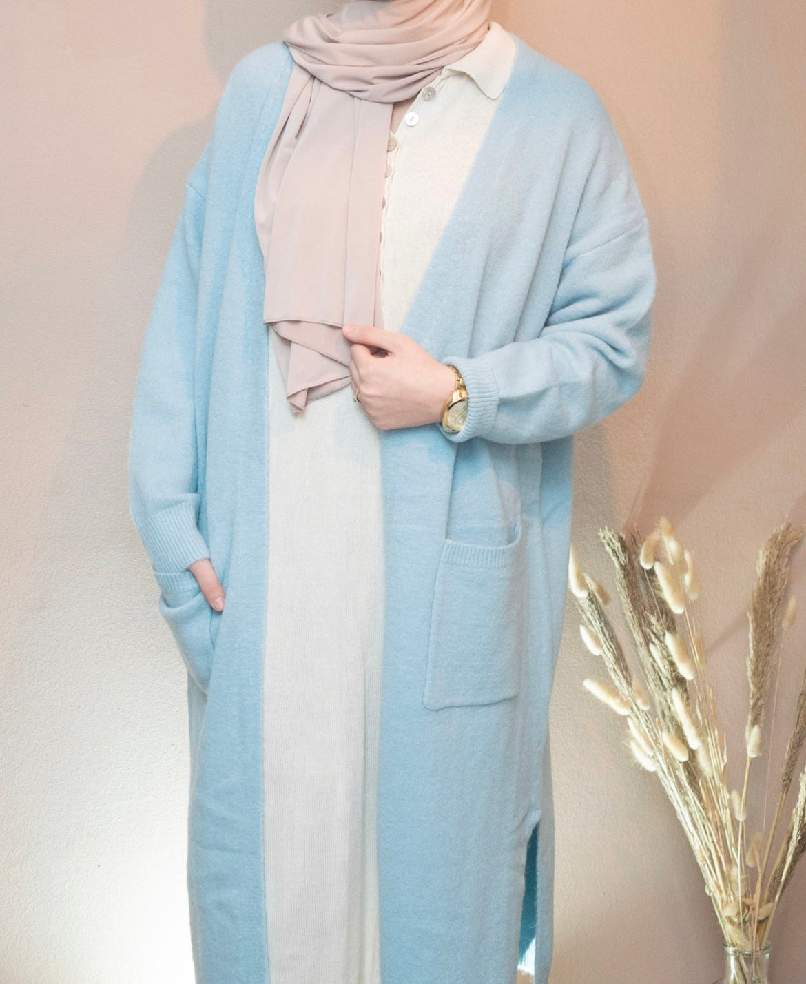 Vest- Blauw