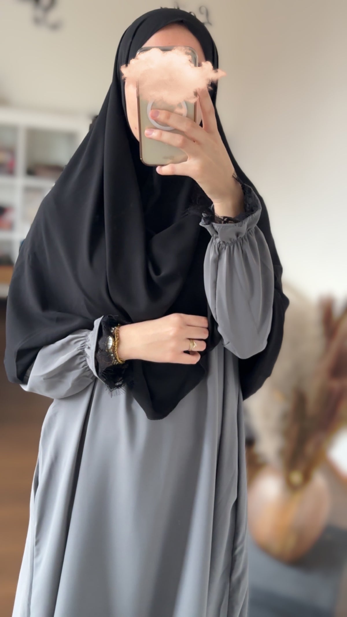 Khimar- Black