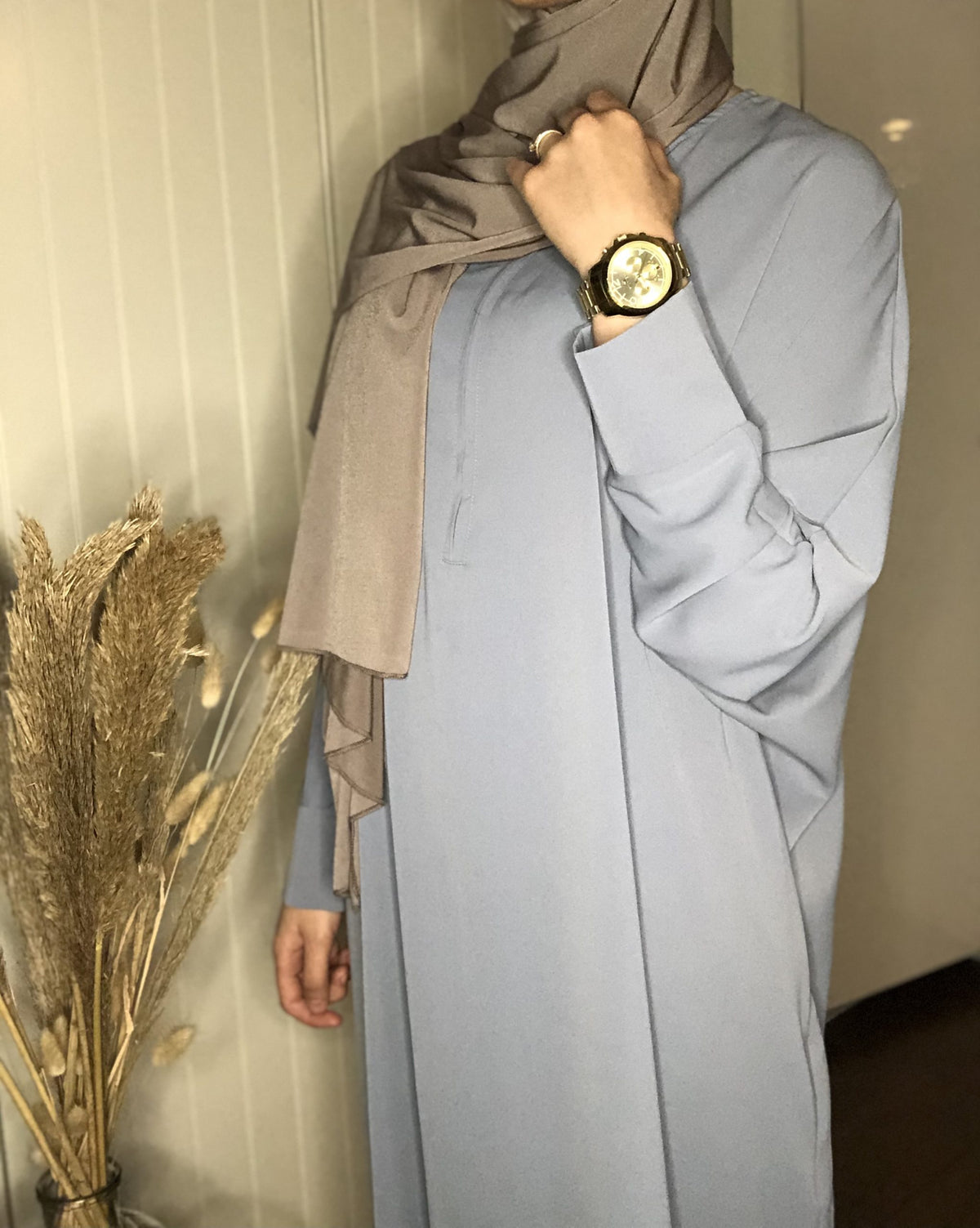 Faracha licht blauw- one size