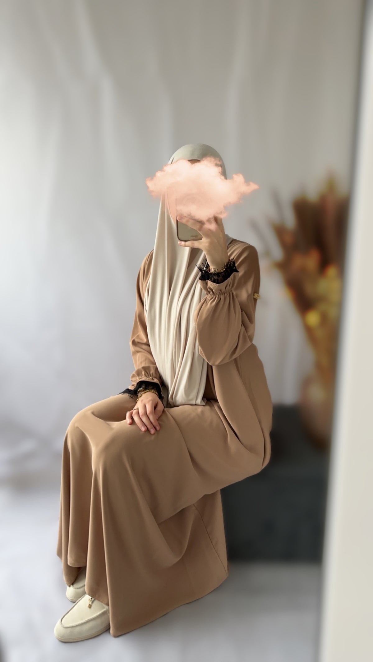 Abaya Noor-Caramel