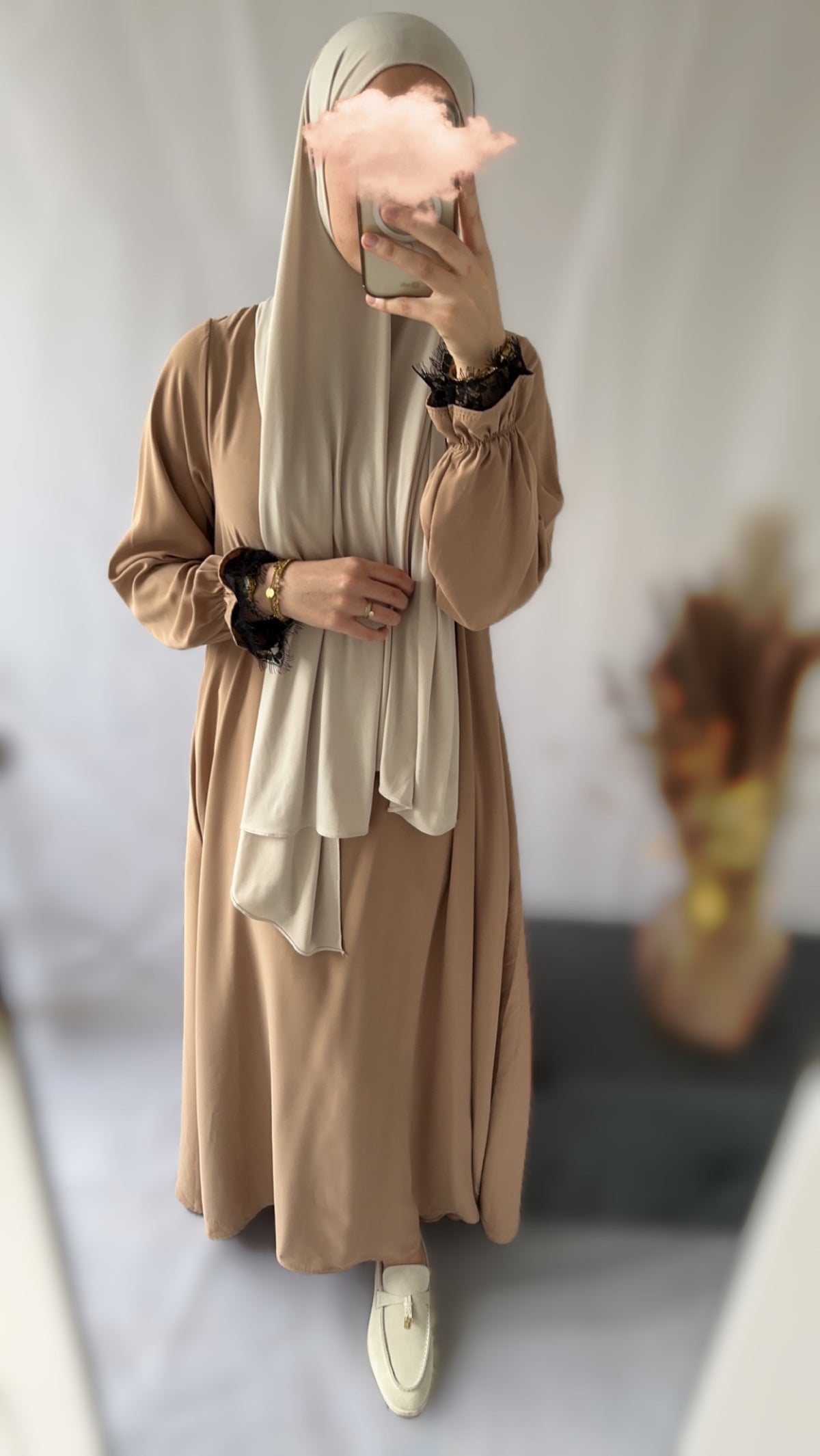 Abaya Noor-Caramel