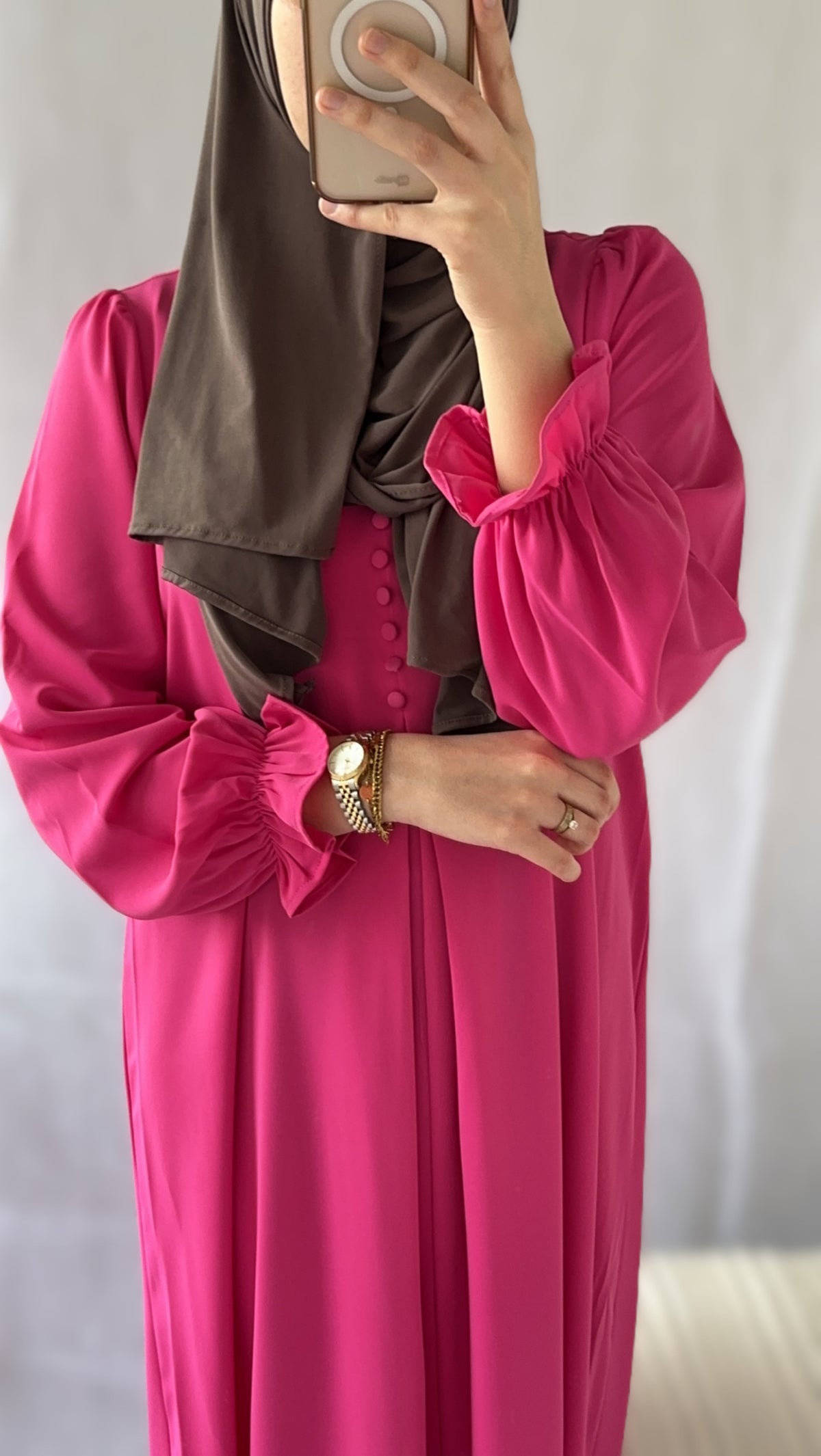 Nora dress- Fuchsia