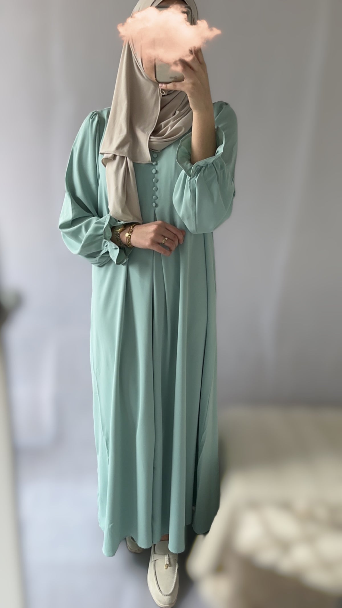 Nora dress- Mint