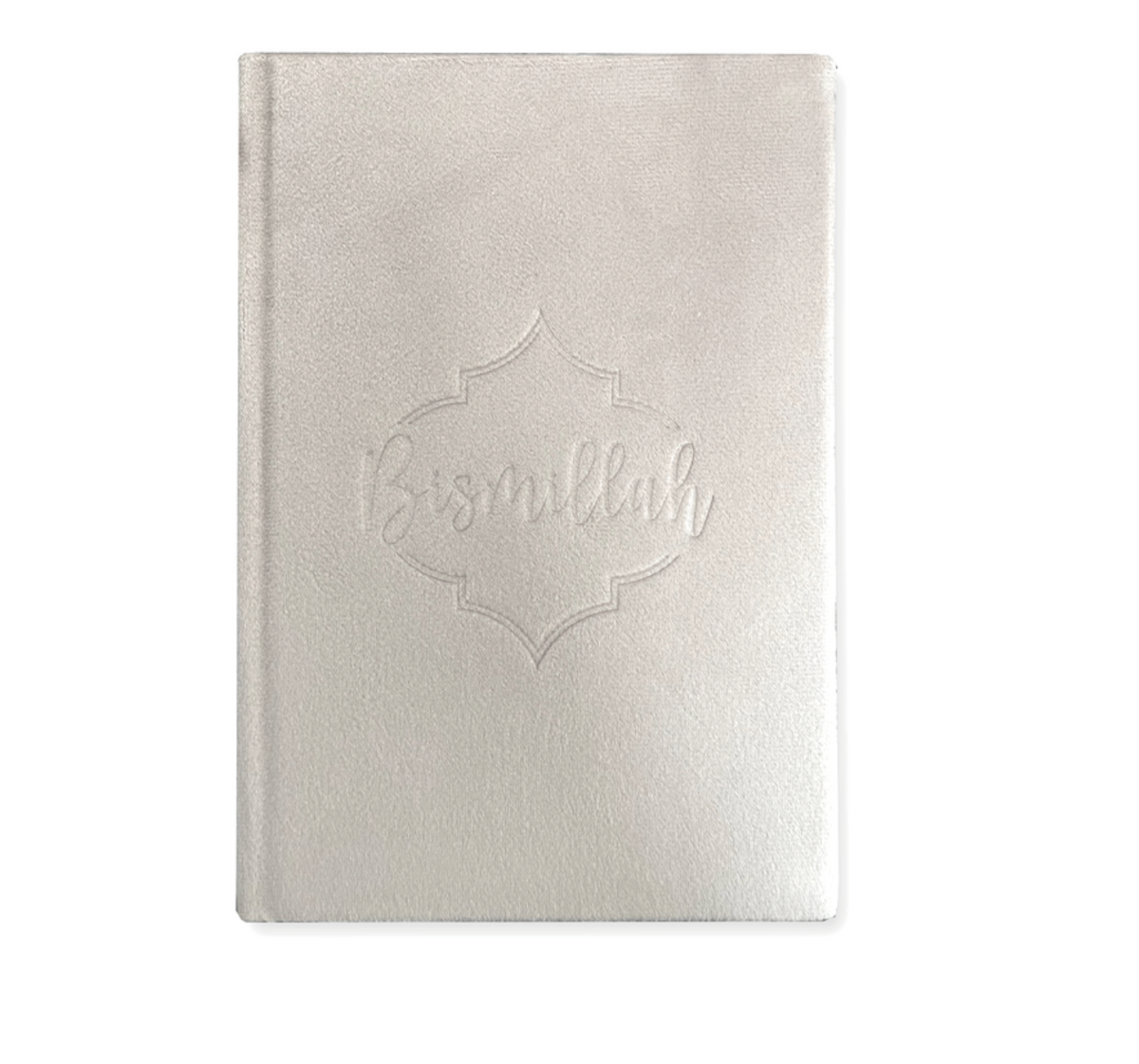 Notitieboekje velvet Bismillah Wit