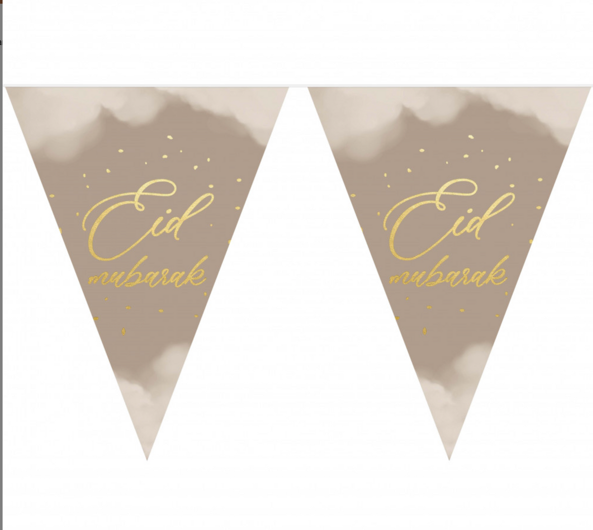 Eid vlaggen Taupe