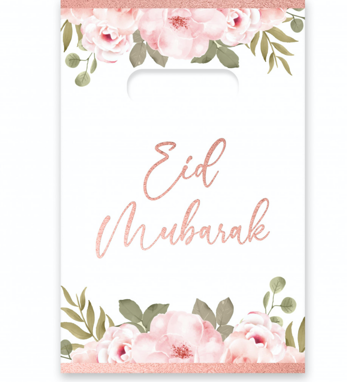 Eid mubarak snoepzakjes Rose Gold