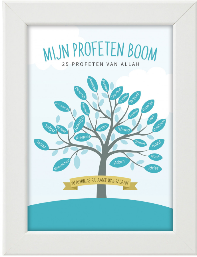 Mijn profetenboom blauw